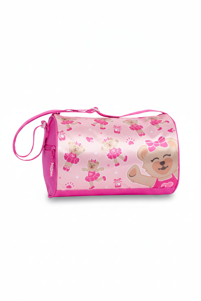 Ballerina Bear Bag Pink front view