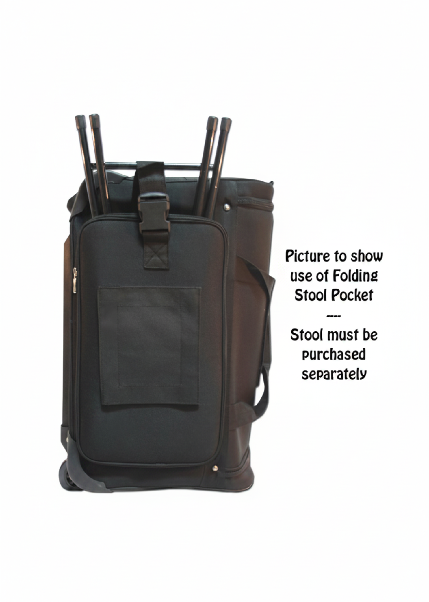 Small Dream Duffel side stool pocket