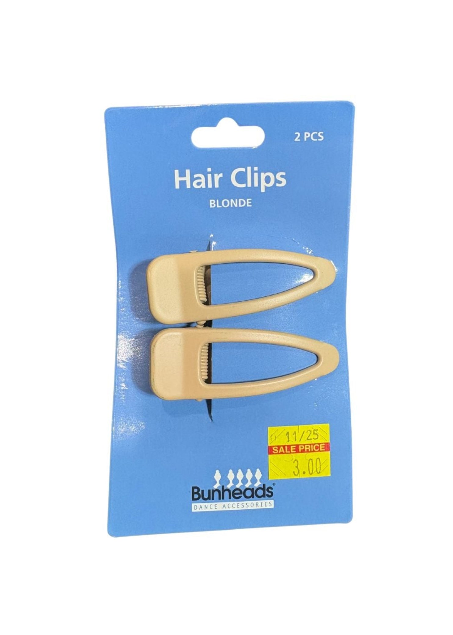 Hair Clips Black Blonde