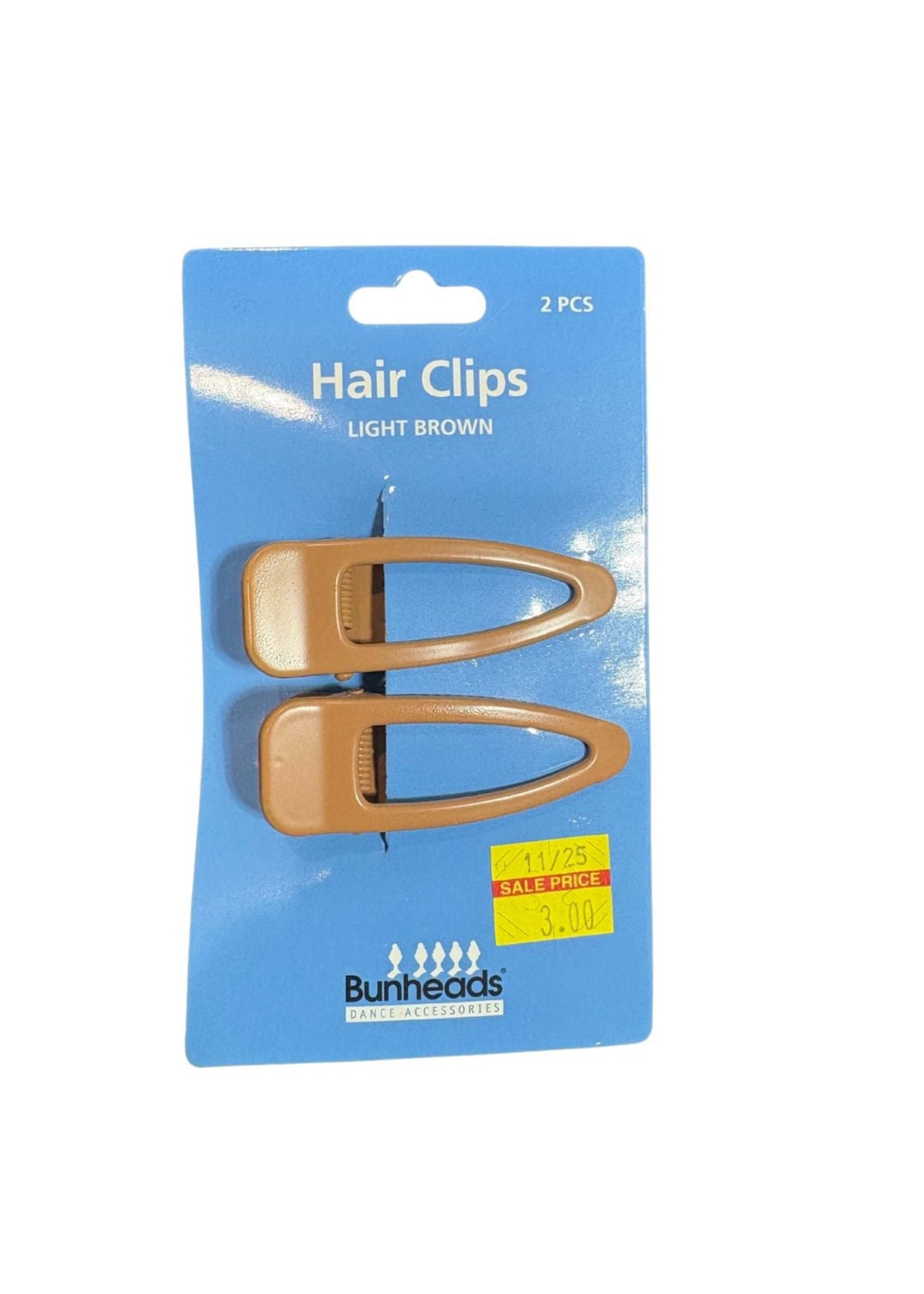 Hair Clips Brown