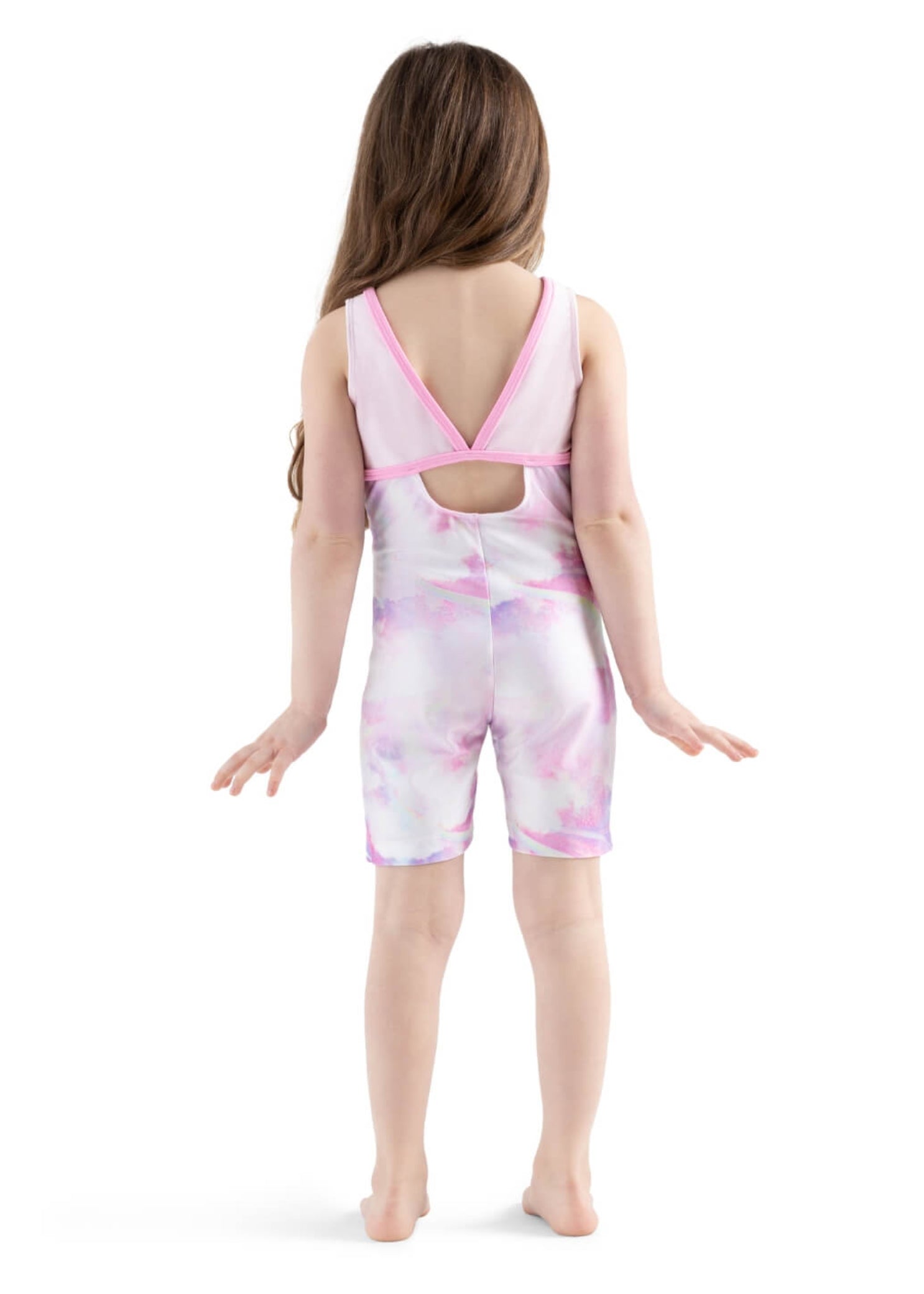 Dreamscape Biketard Galaxy Medium Tulle back view