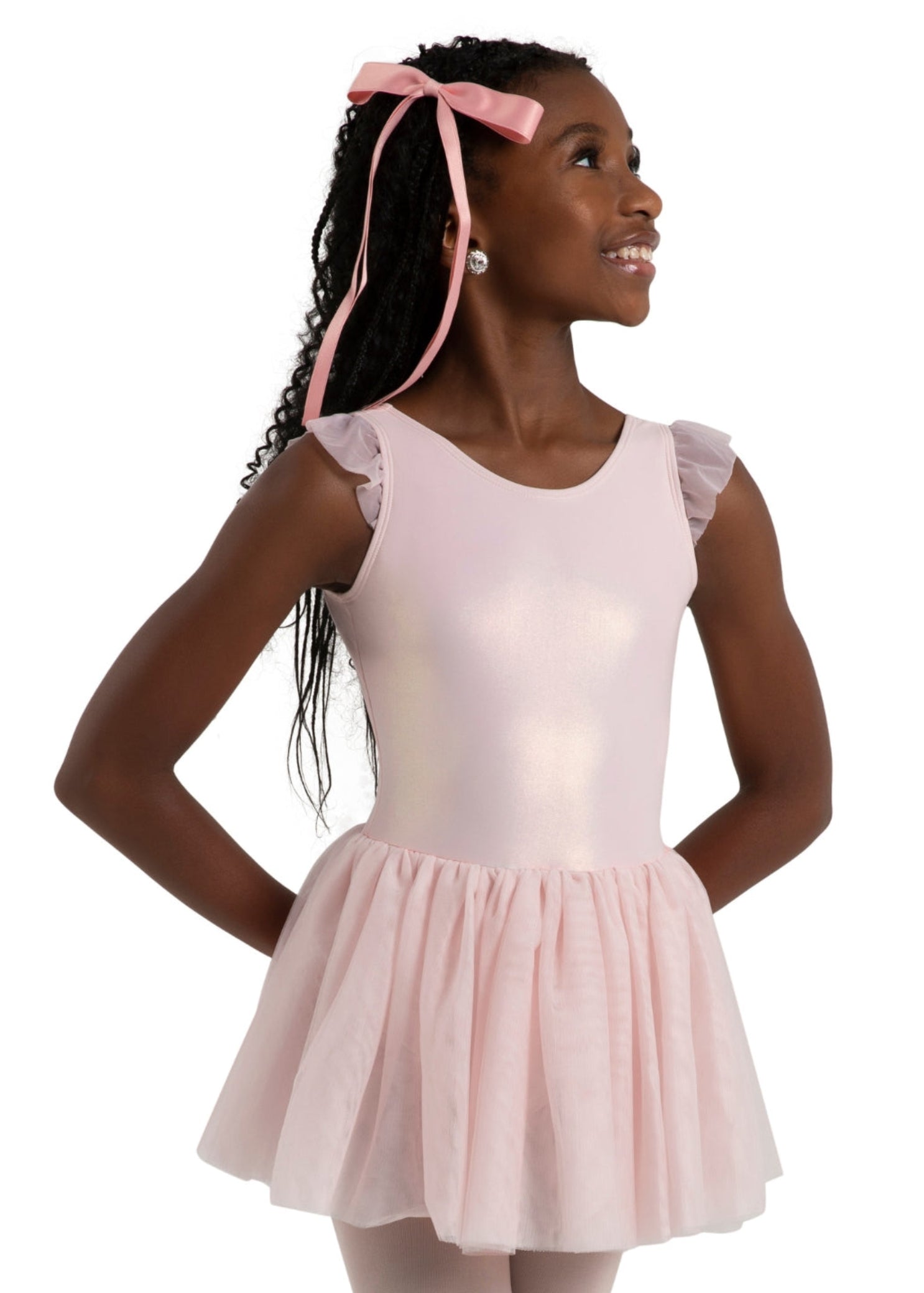 Voyage Dress Pink front view