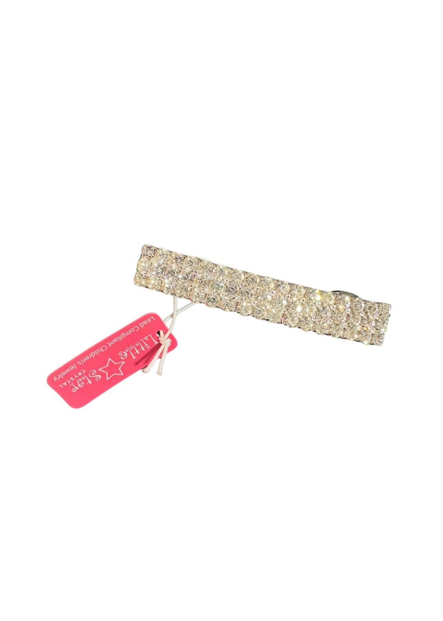 Three Row Rhinestone Hair Clip
