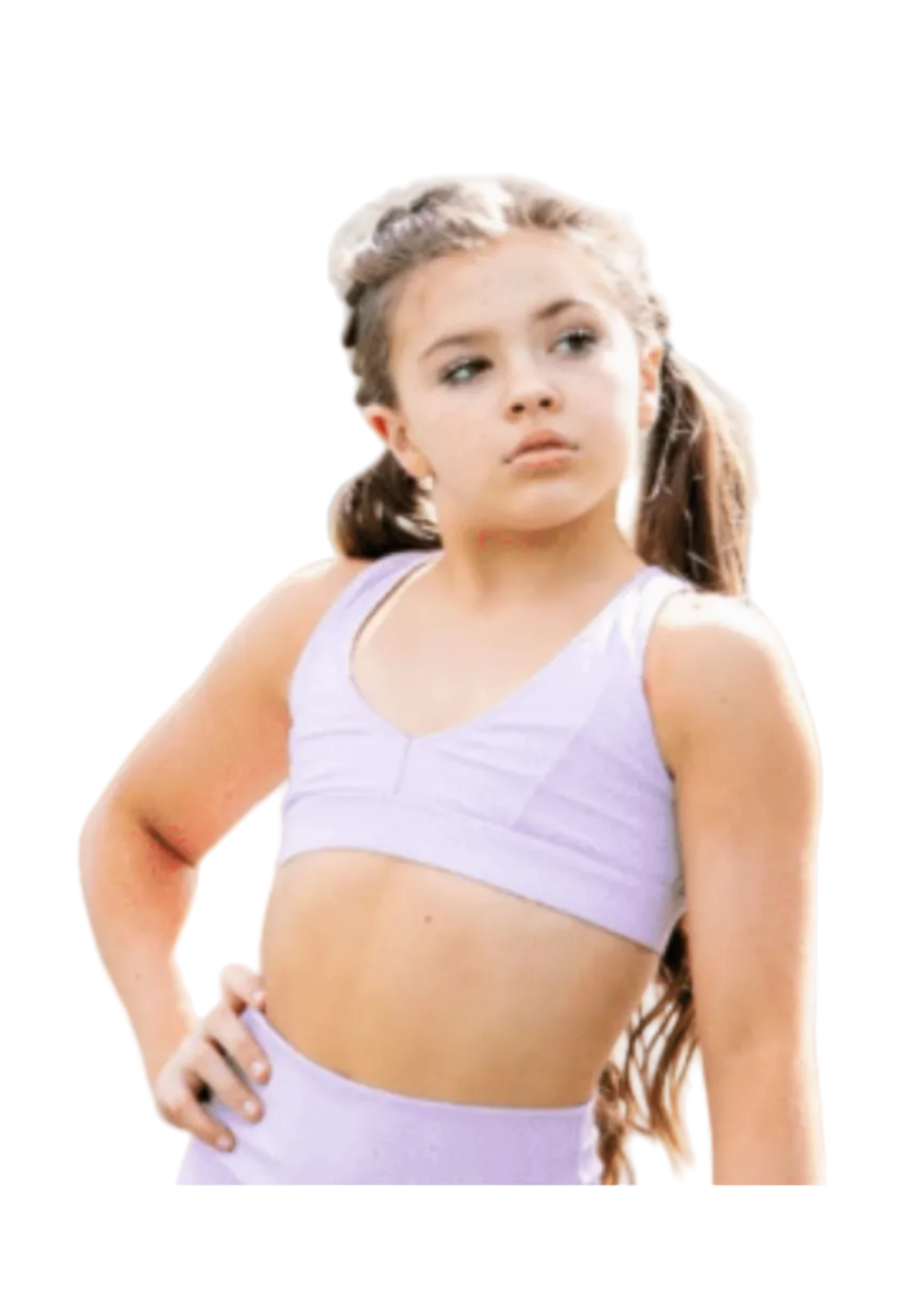 Deuce Top Pastel Lilac front view