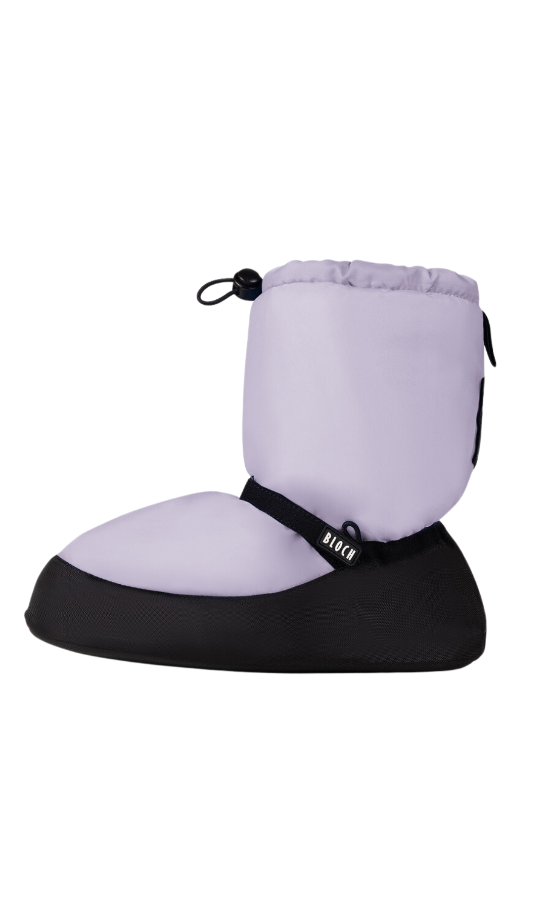 Warm Up Booties Lilac side view