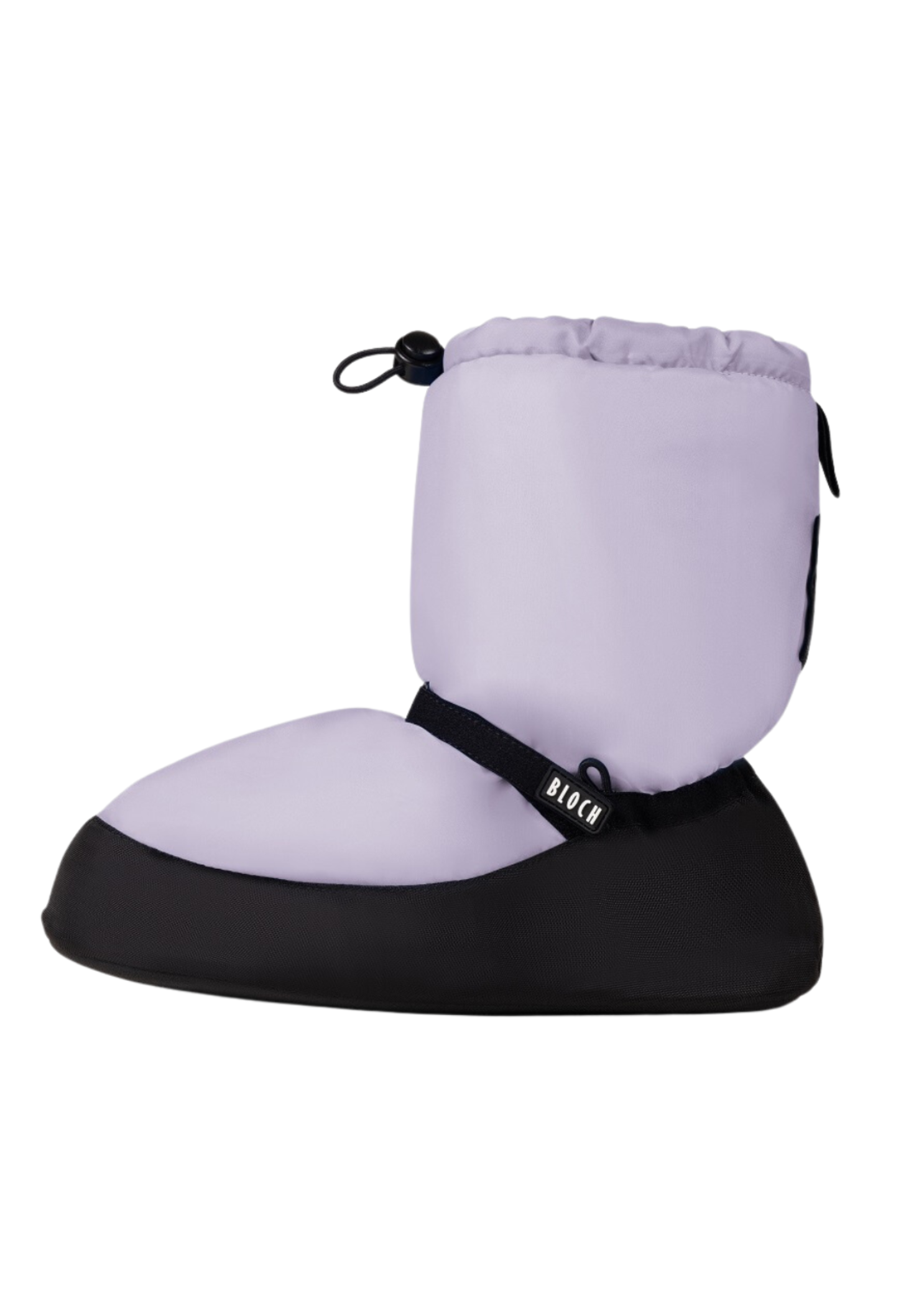 Warm Up Booties Lilac side view