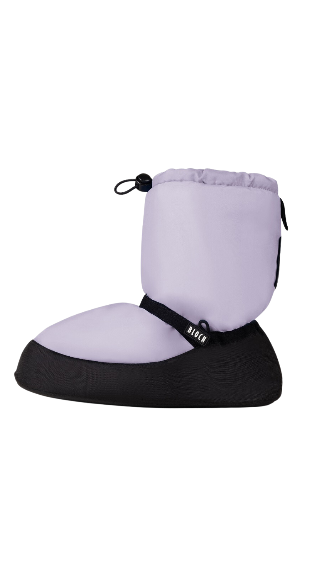 Warm Up Booties Lilac side view