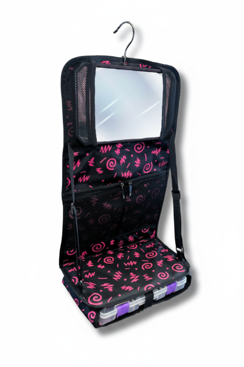 Attitude Hanging Accessory Case Confetti Pink front view