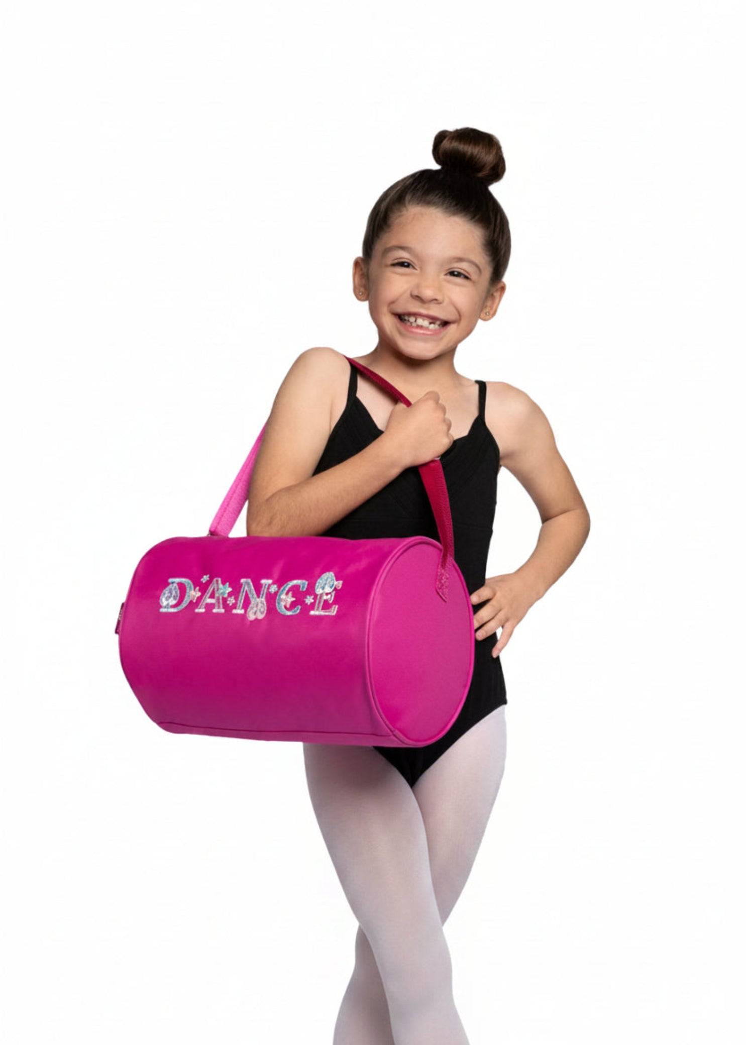 Mindy Duffel Pink lifestyle view