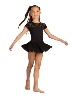 Audrienne Dress Black front view