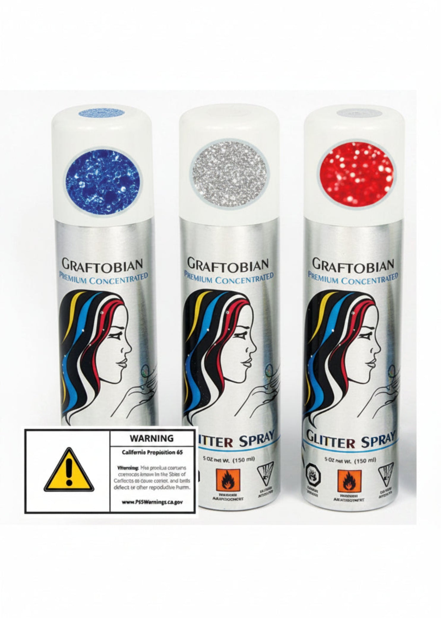Glitter Hair and Body Spray collection view