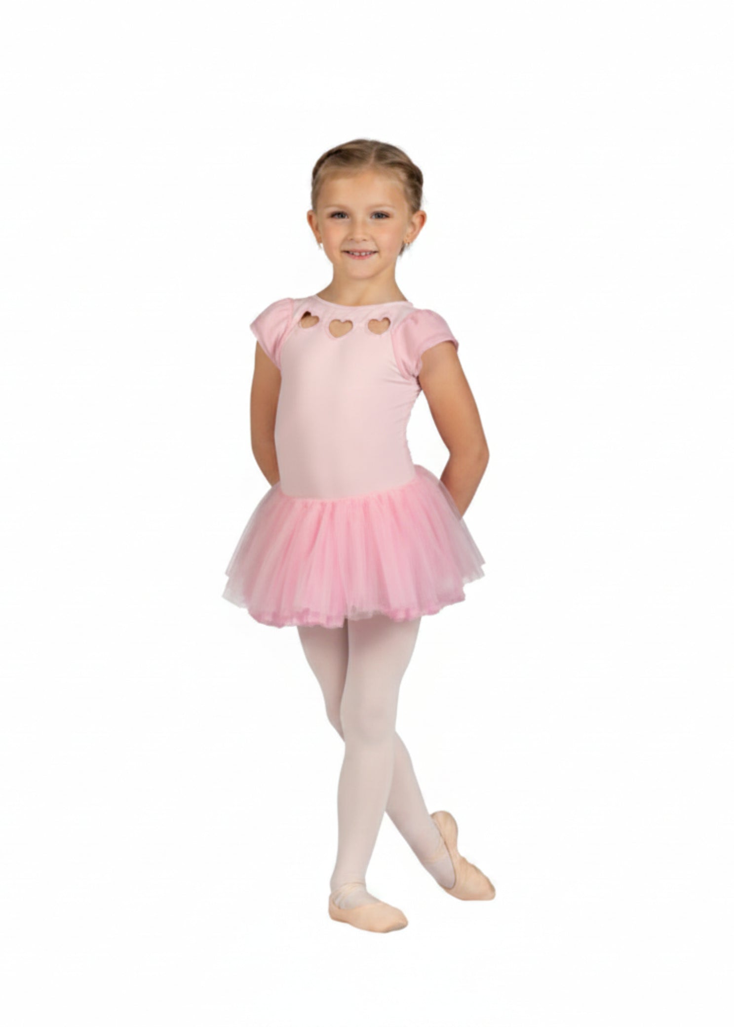 Freya Dress Pink front view