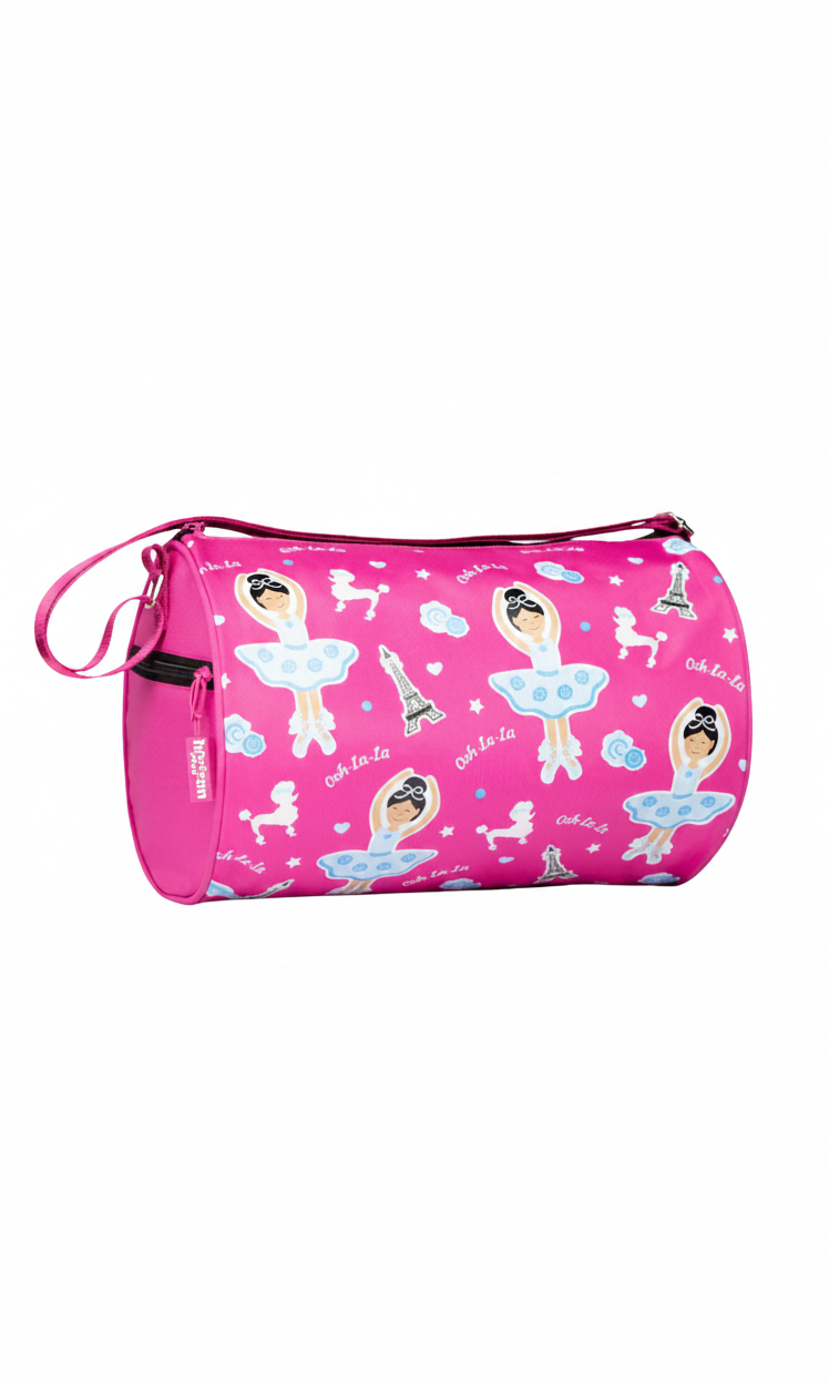 Bijou Duffel Pink front view
