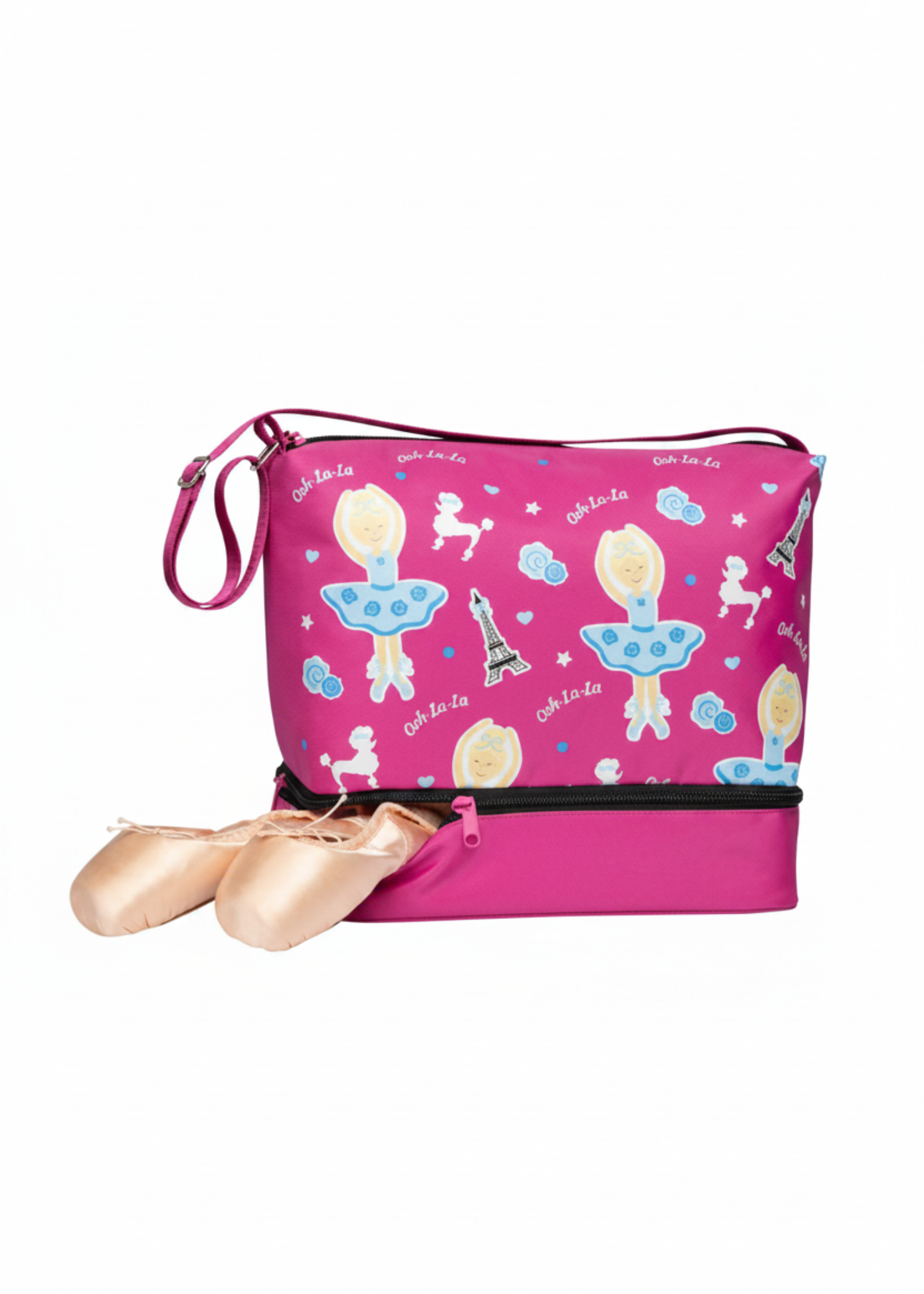 Bijou Gear Tote Pink front view