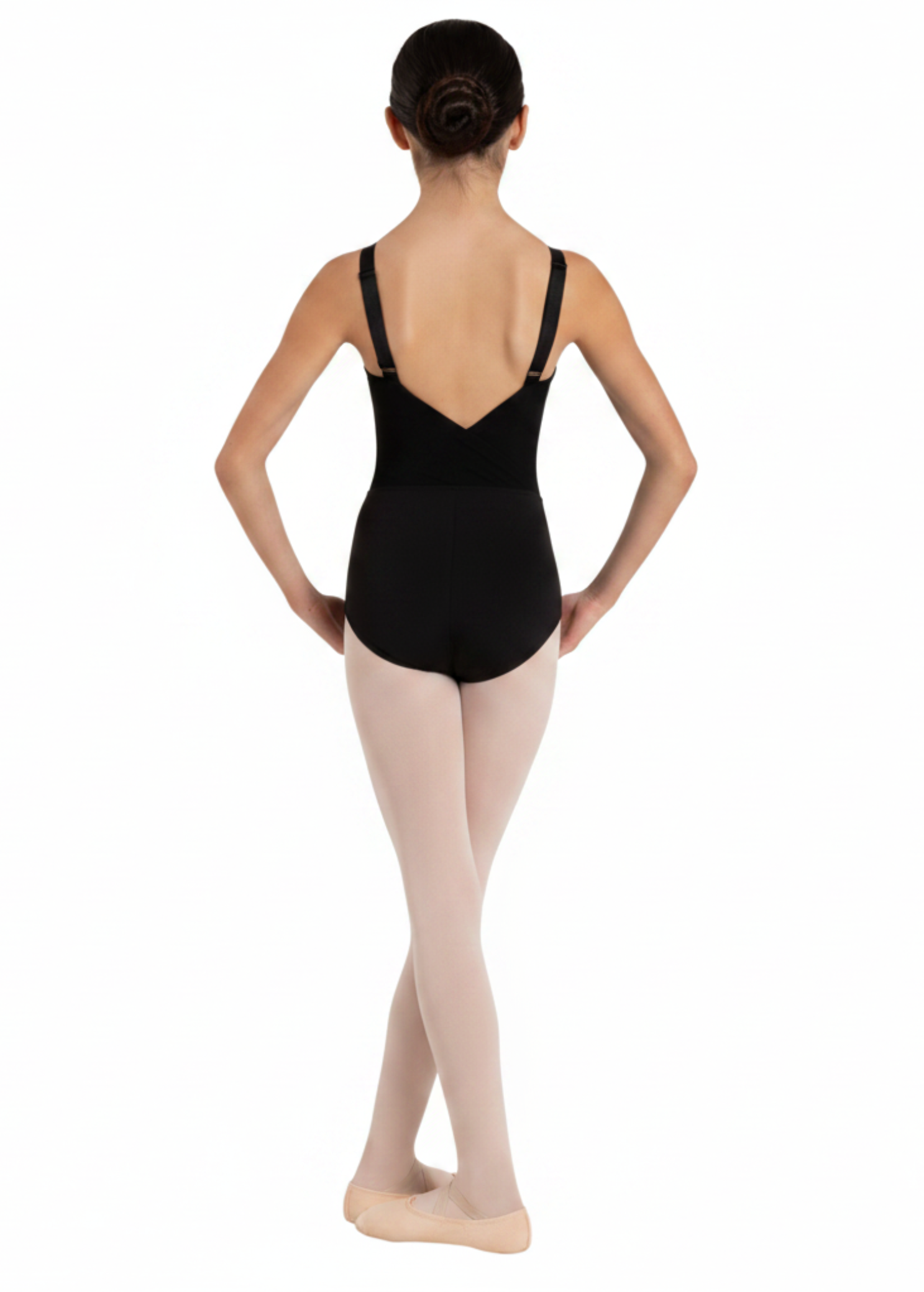Bliss Cami Leotard Black back view