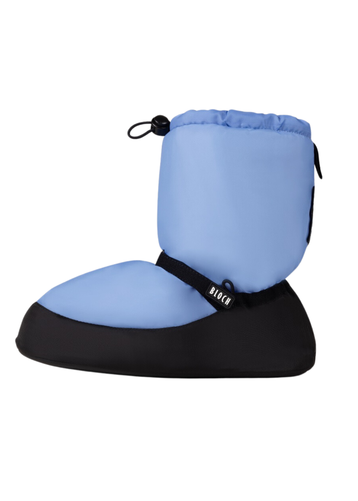 Warm Up Booties Light Blue side view