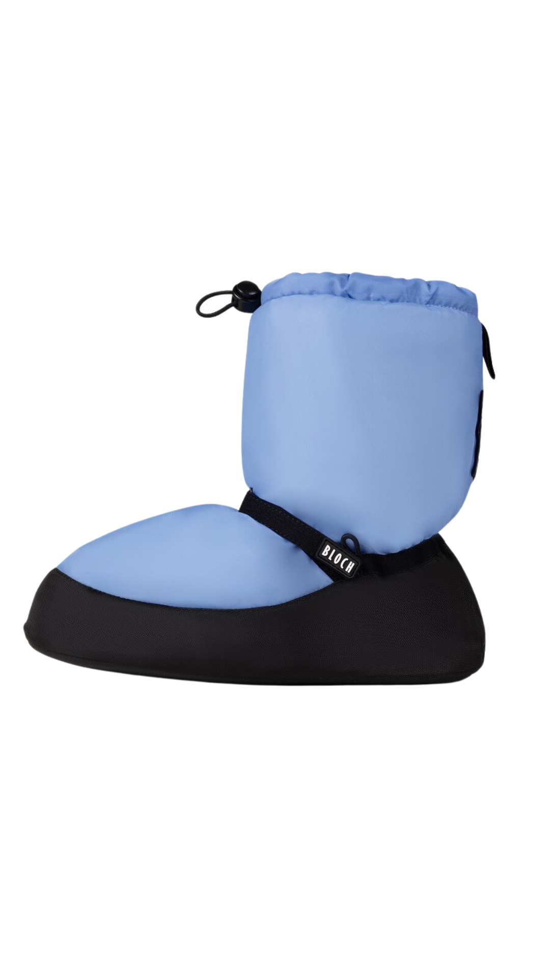 Warm Up Booties Light Blue side view
