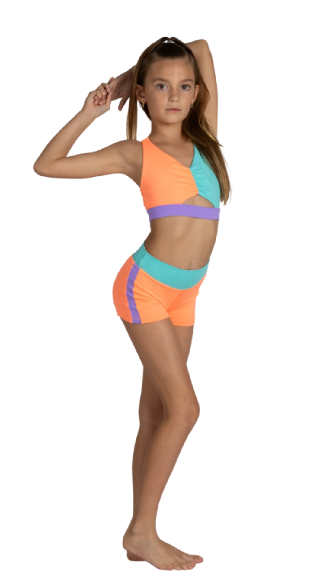 Double Trouble Top Retro Flash front view