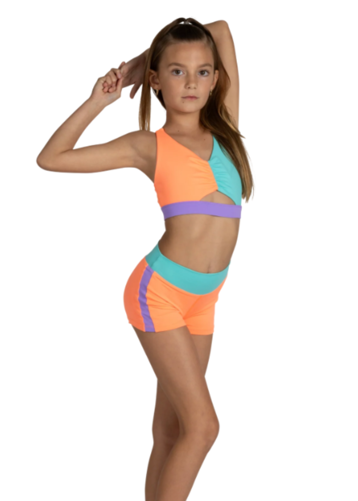 Double Trouble Top Retro Flash front view