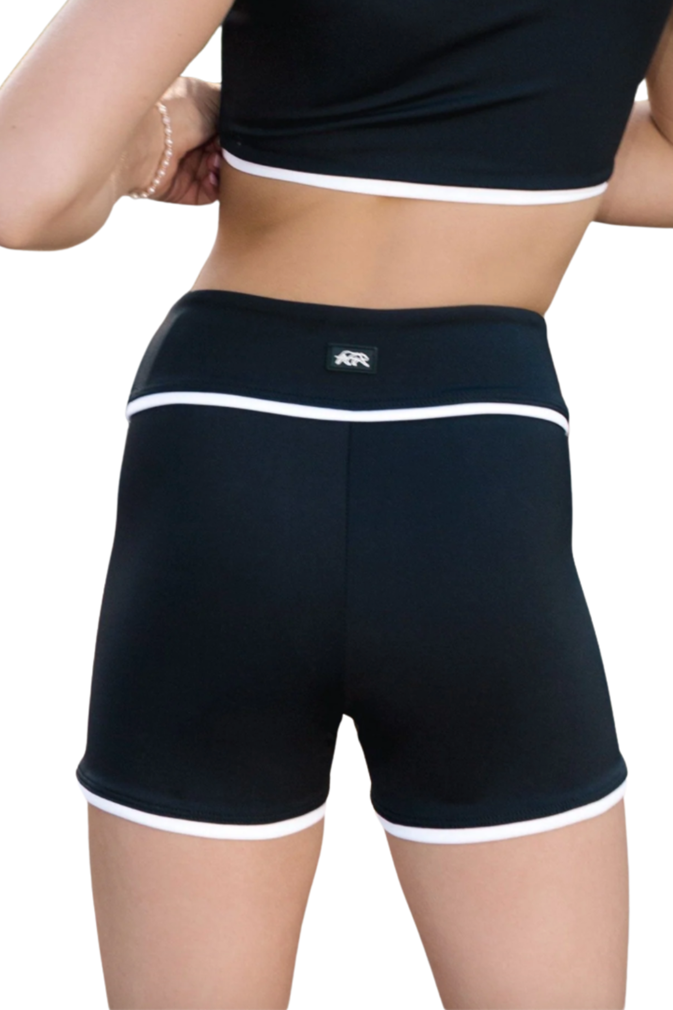 Horizon Shorties Black back view
