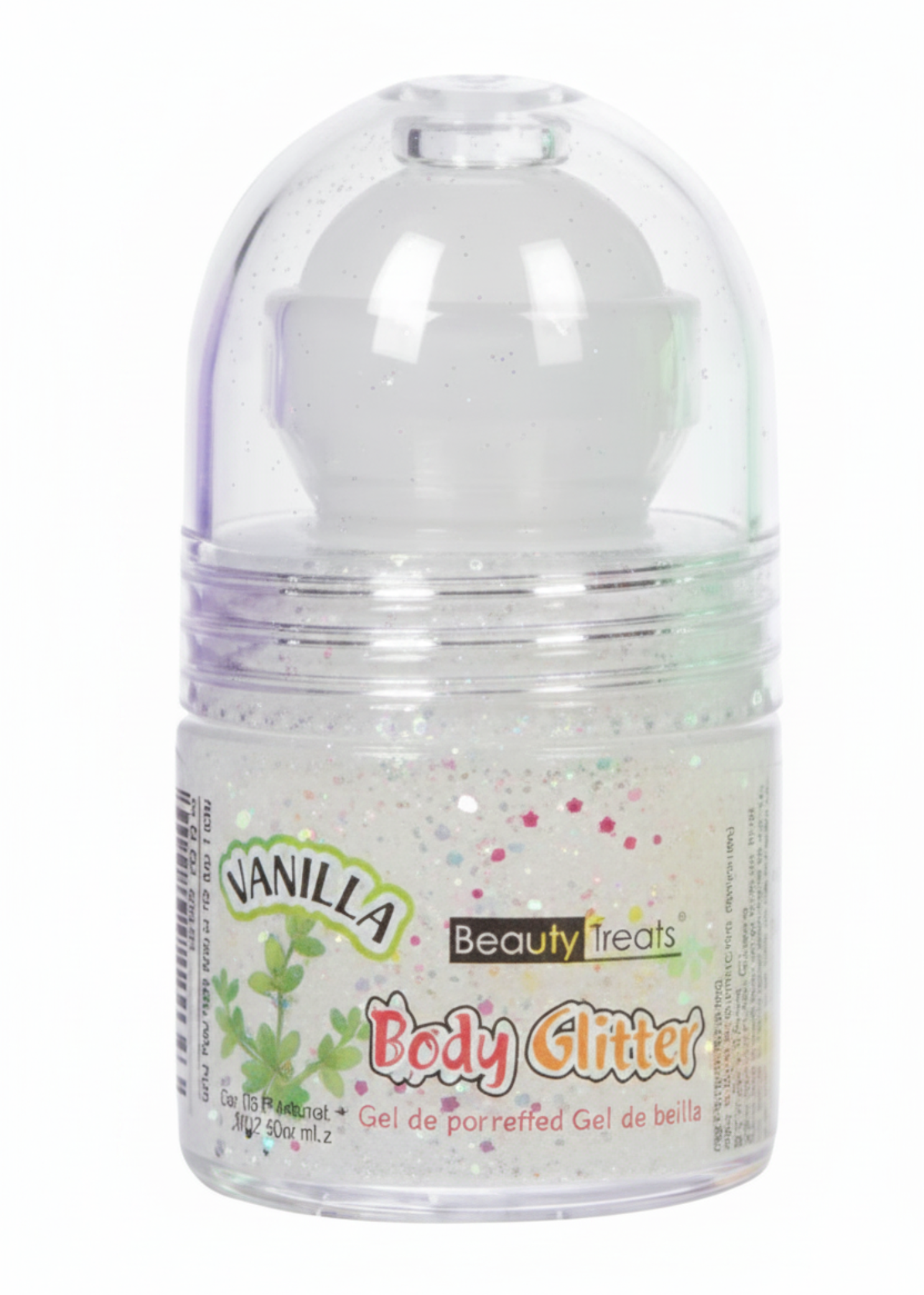 Roll-On Glitter white
