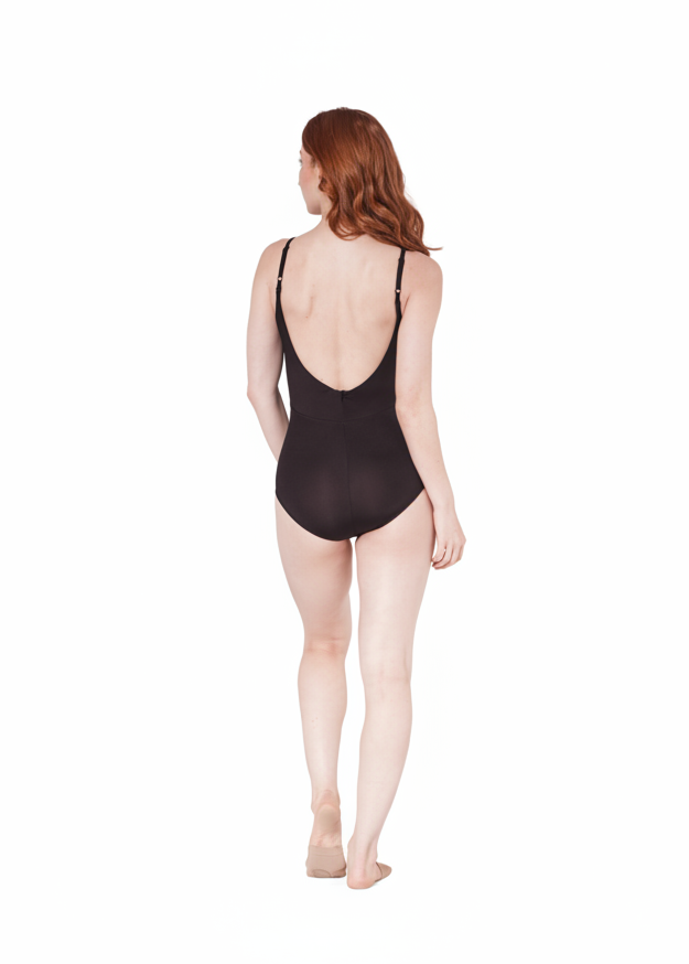 Carrara Cami Leotard Black back view