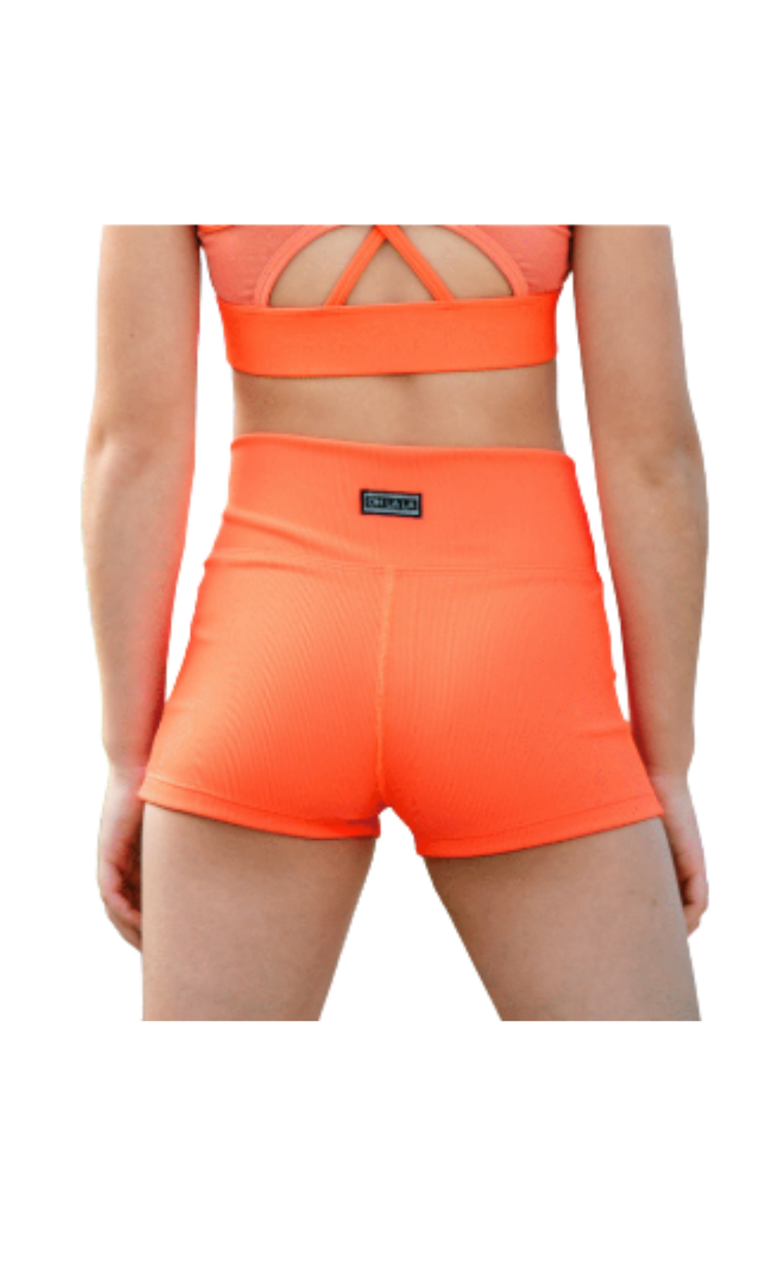 Ava Short Nasturtium back view