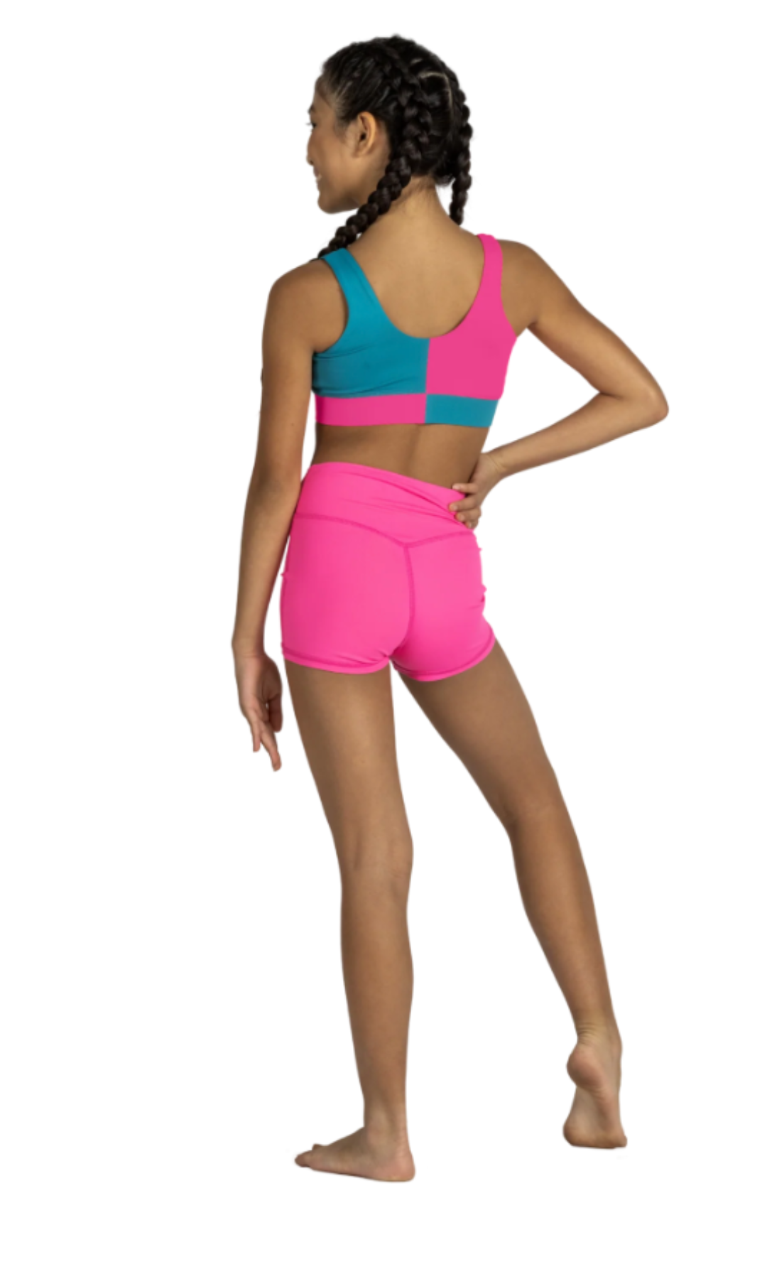 Block Party Top Tropical Punch back view