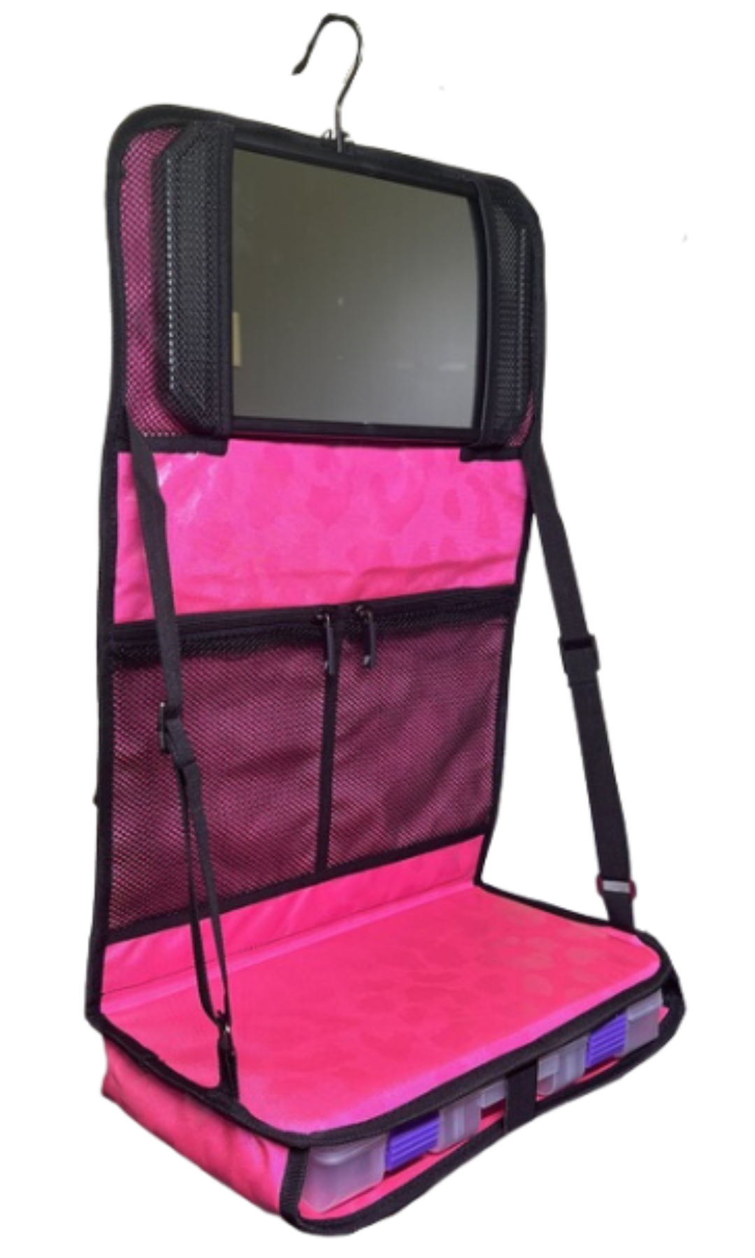 Attitude Hanging Accessory Case leopard pink