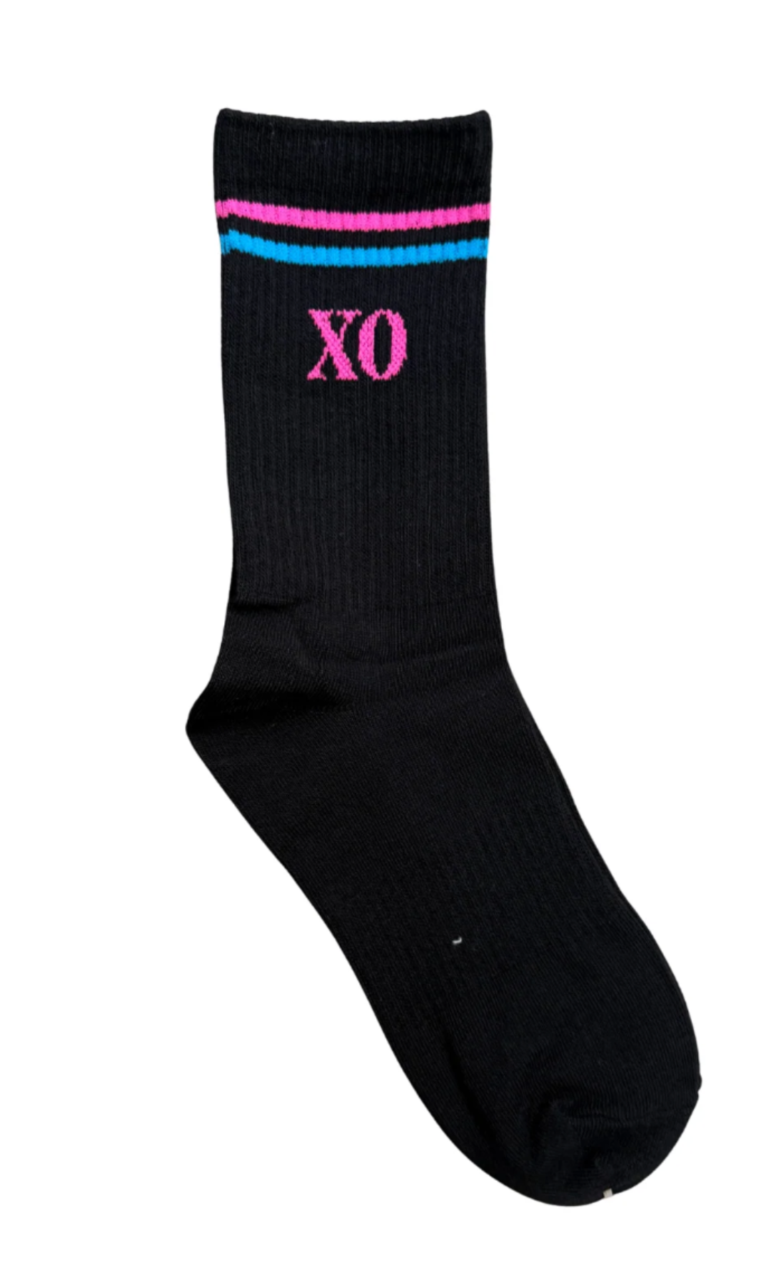 XO Sock Black side view