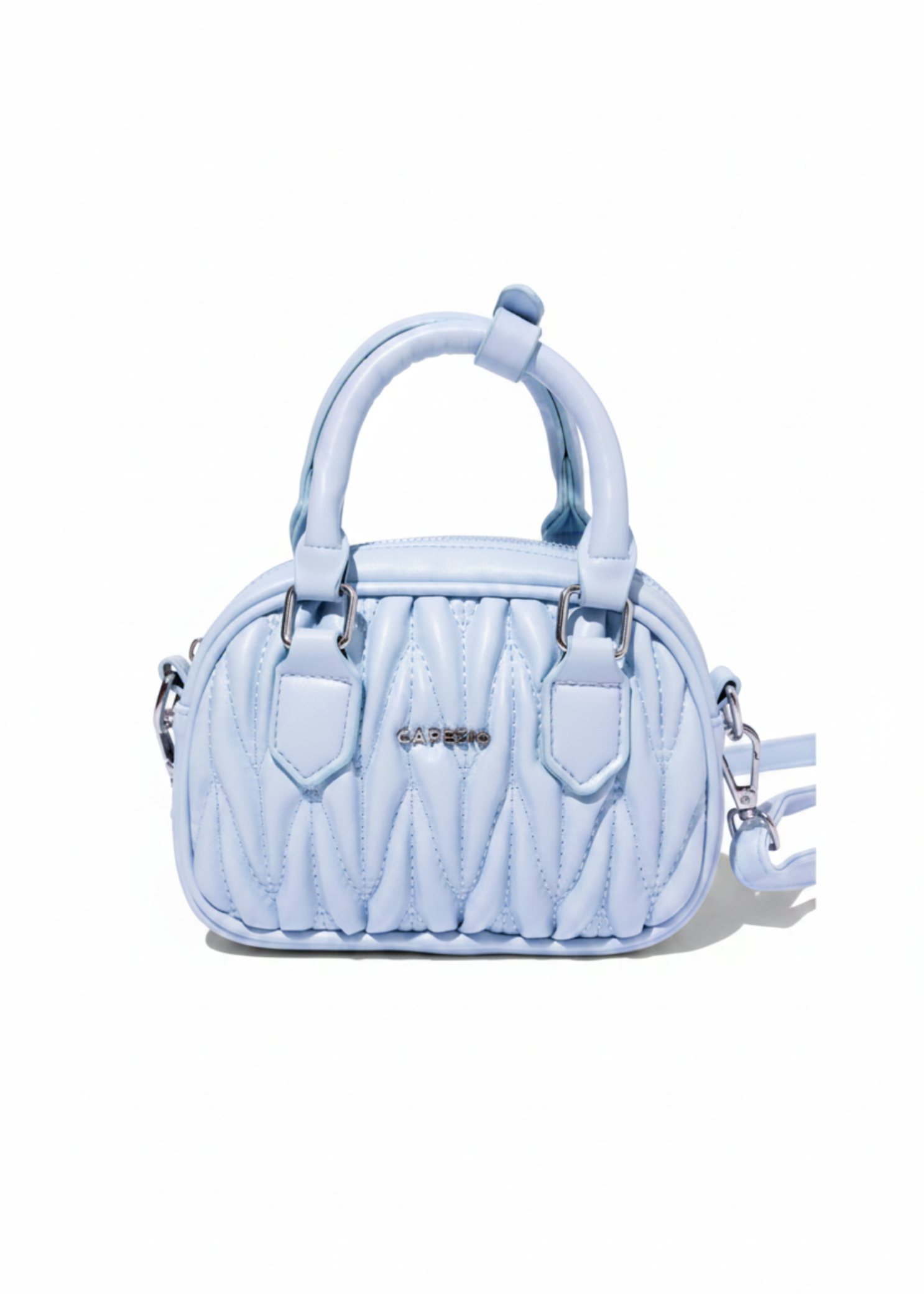 Fairy Princess Mini Crossbody Bag Light Blue front view