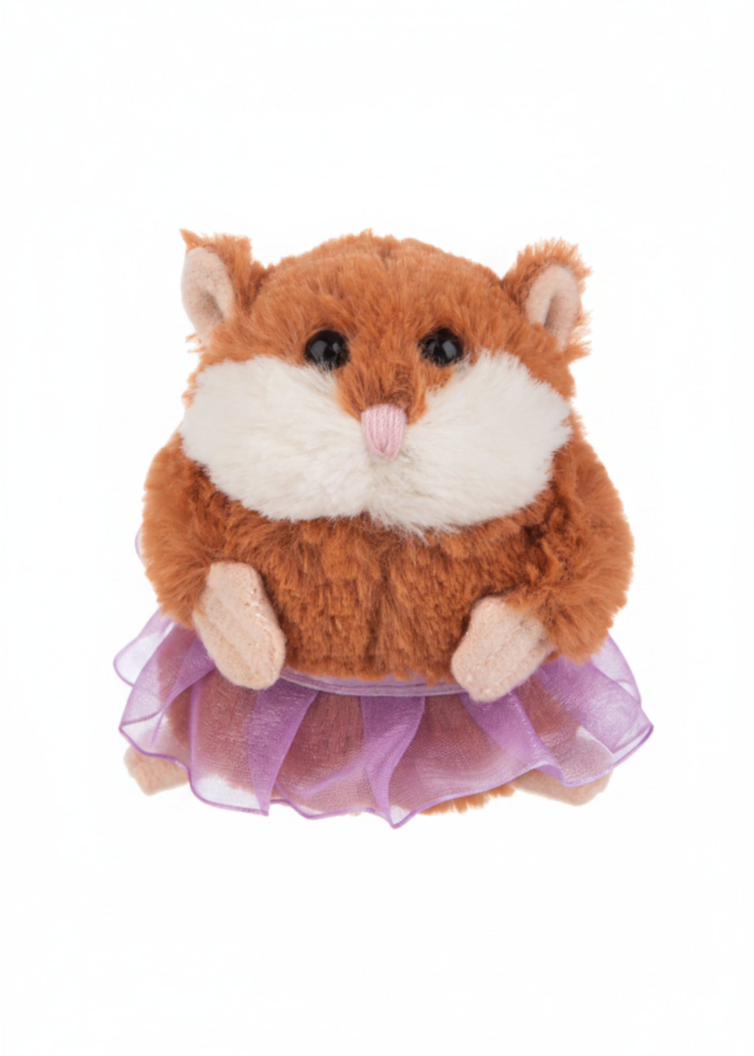 3.5" Hamster Brown front view
