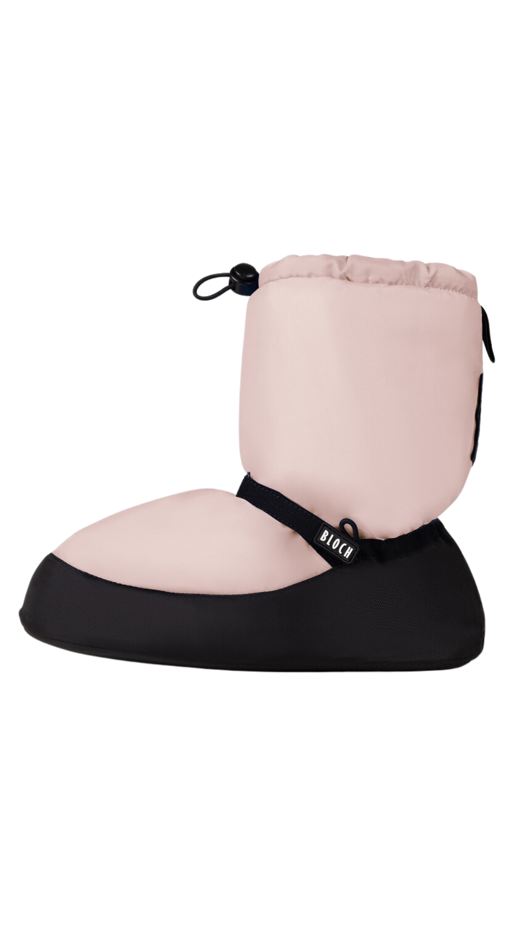 Warm Up Booties Candy Pink side view