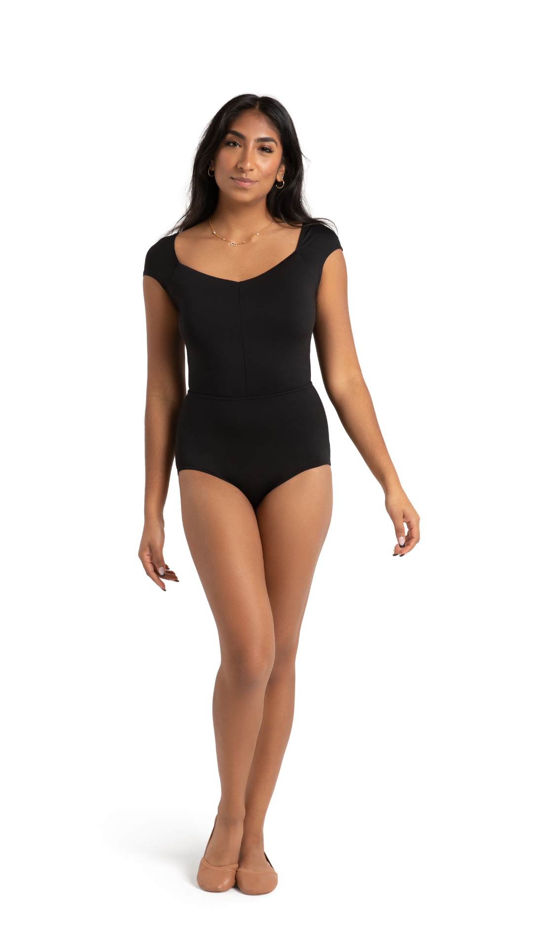 Jolie Leotard Black front view