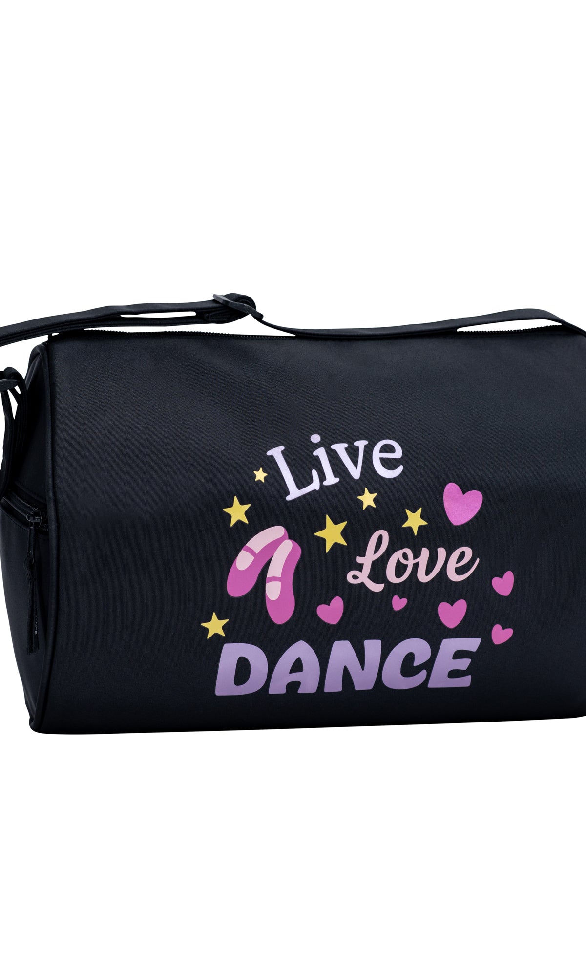 Live Love Dance Duffel – 4507 front view