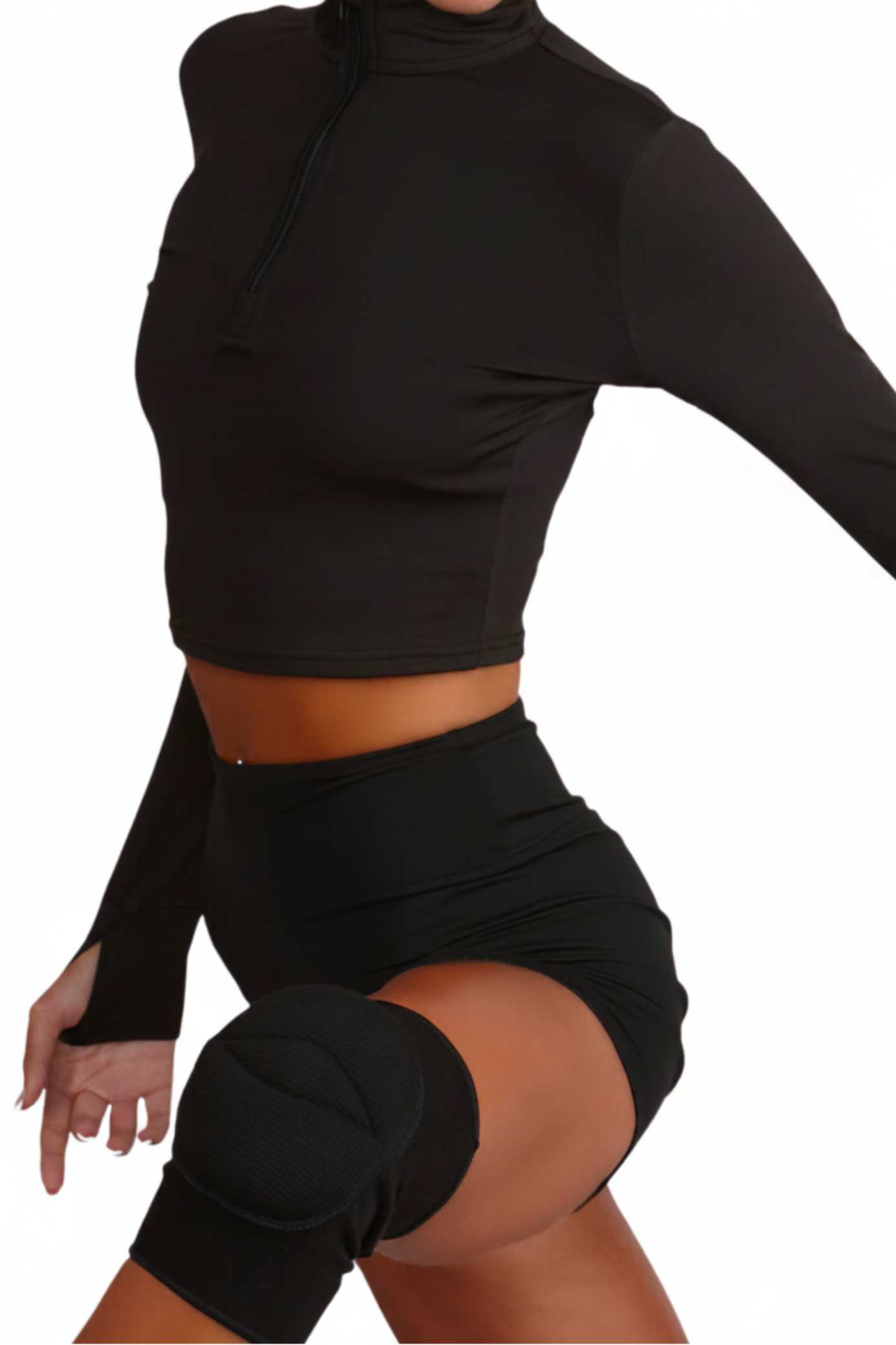 Knee Pads Black lifestyle view