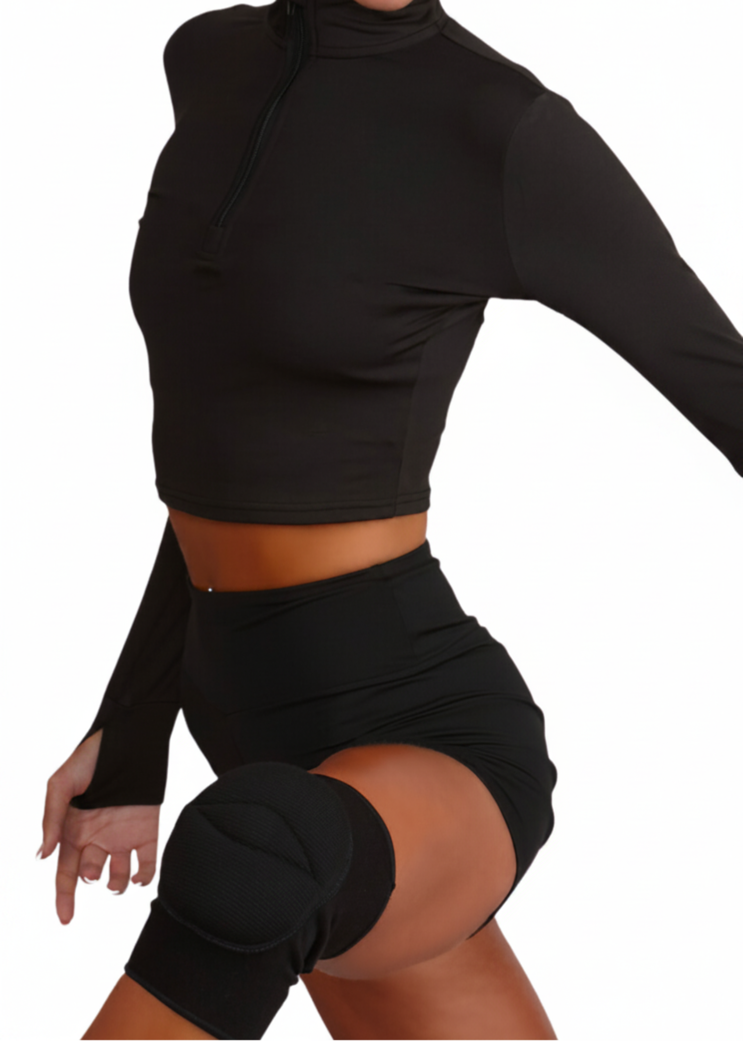 Knee Pads Black lifestyle view