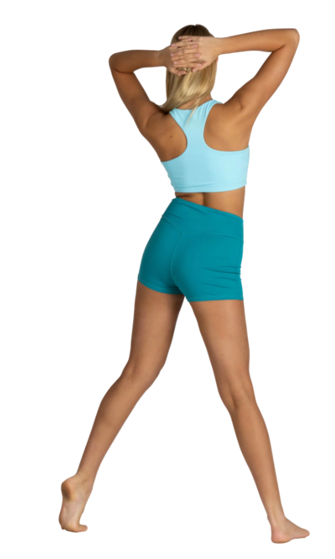 Fiesta Flare Top Blueberry Sorbet front view back view