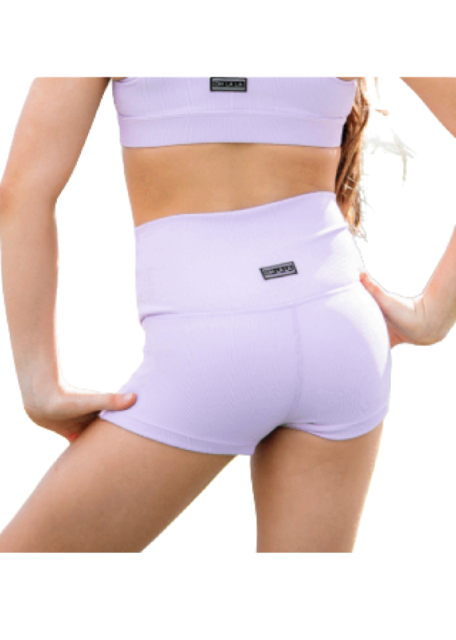 Alex Short Pastel Lilac back view