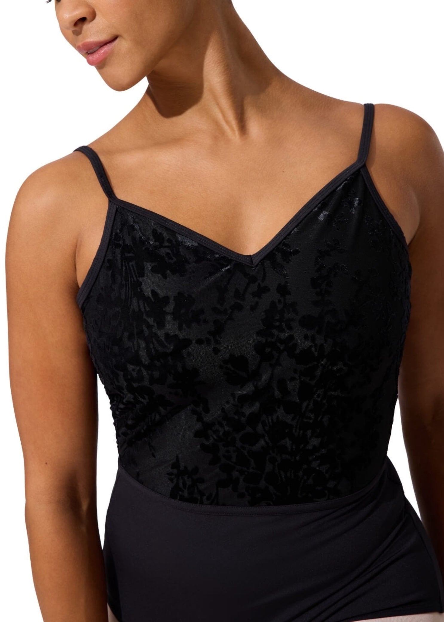 Poiret Leotard Black front view
