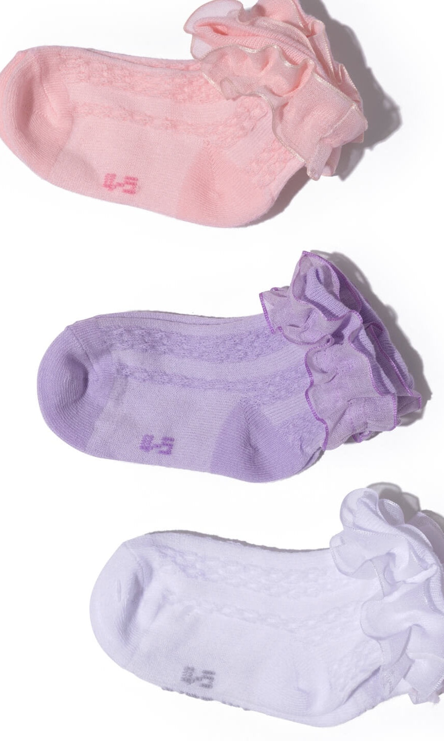 Ruffle Sock side view