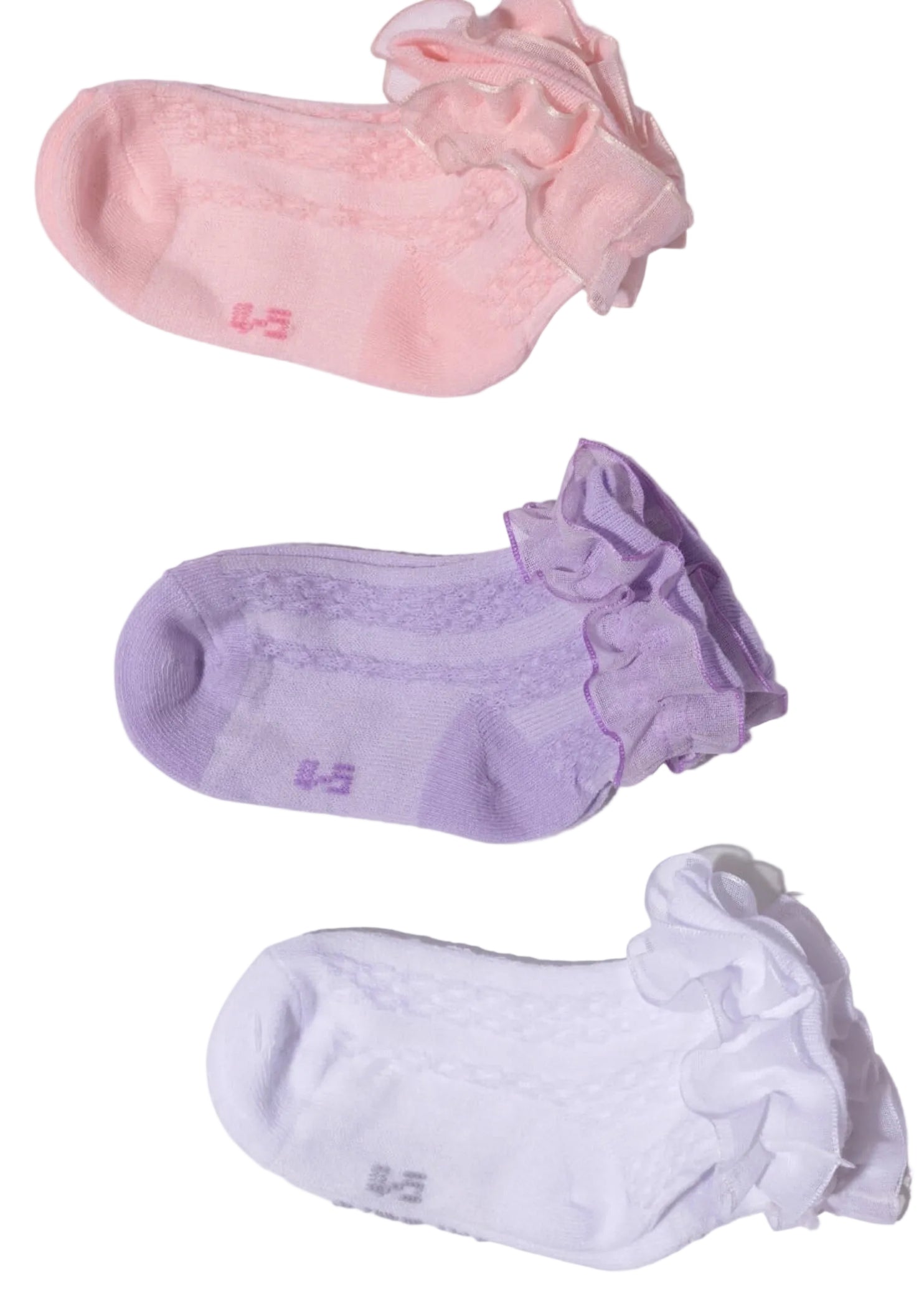 Ruffle Sock side view