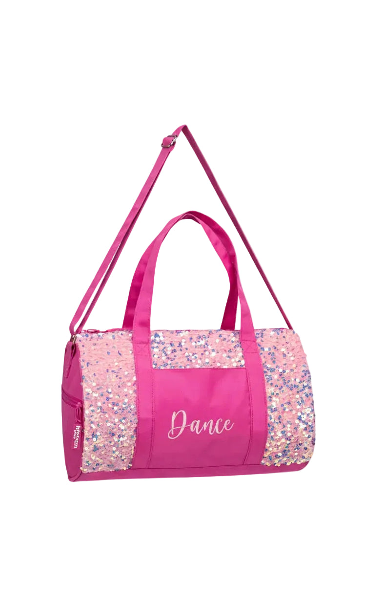 Angela Duffel Pink front view