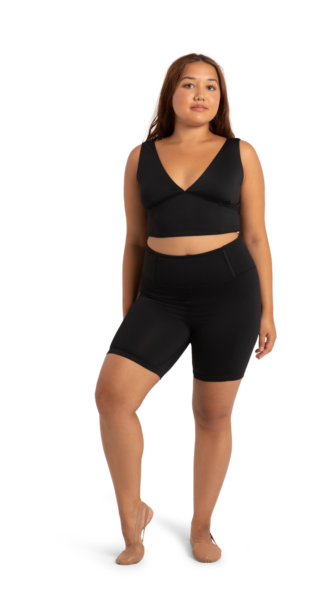 Performance Short Black front view