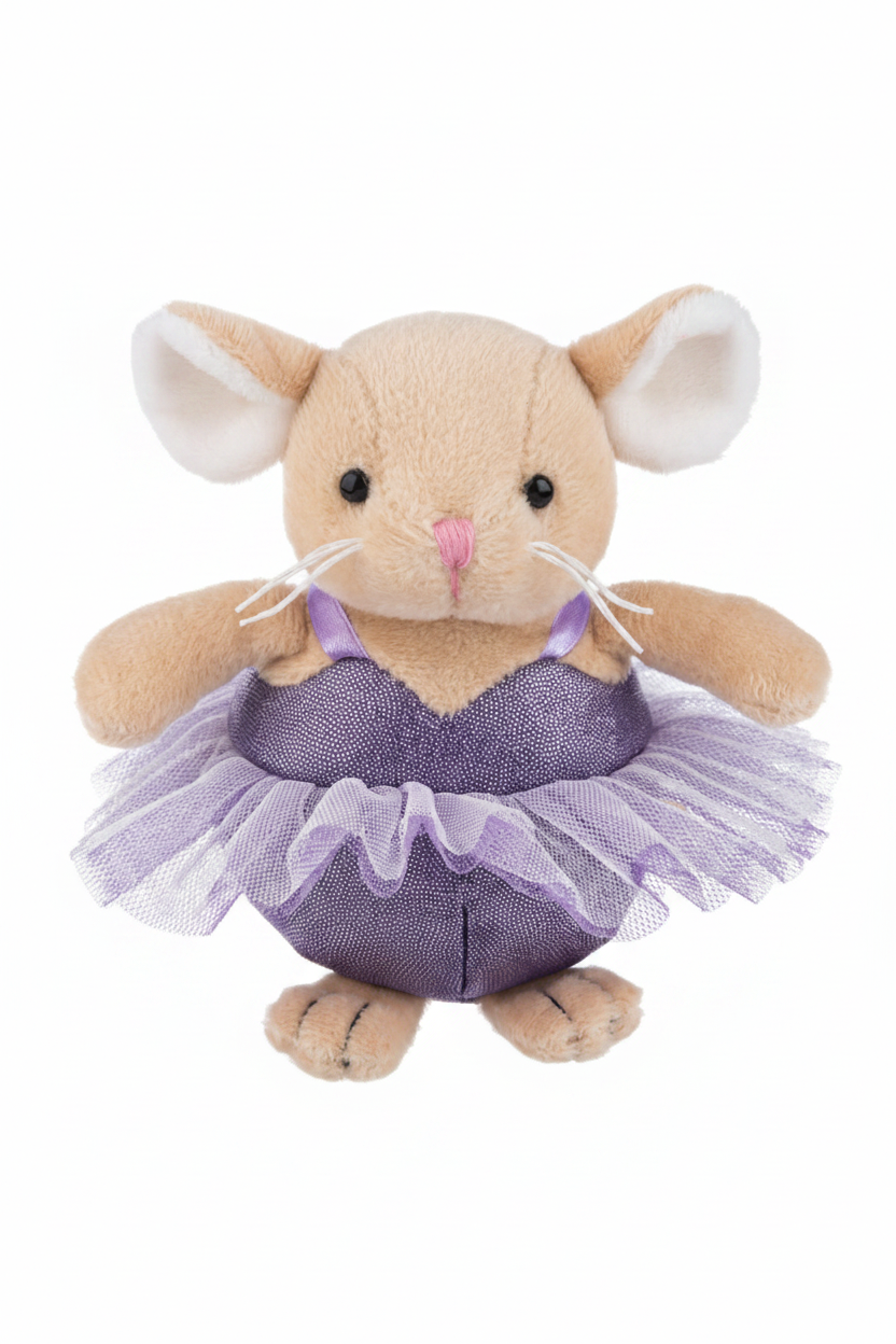 5" On Pointe Li'l Ballerinas Mouse front view