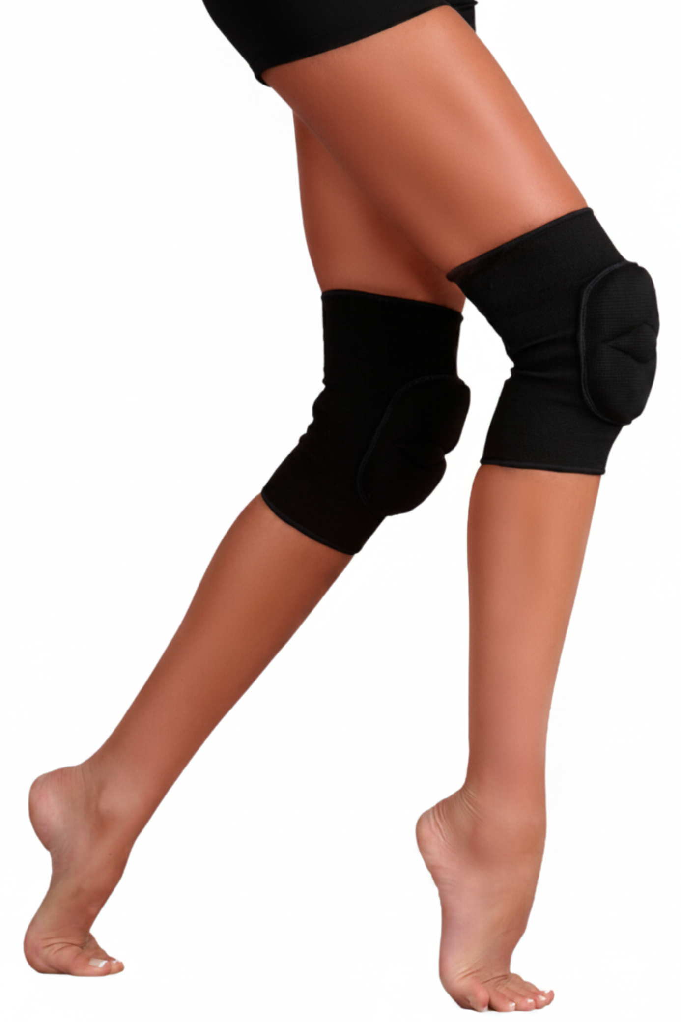 Knee Pads – SHDKNP black variant in-use