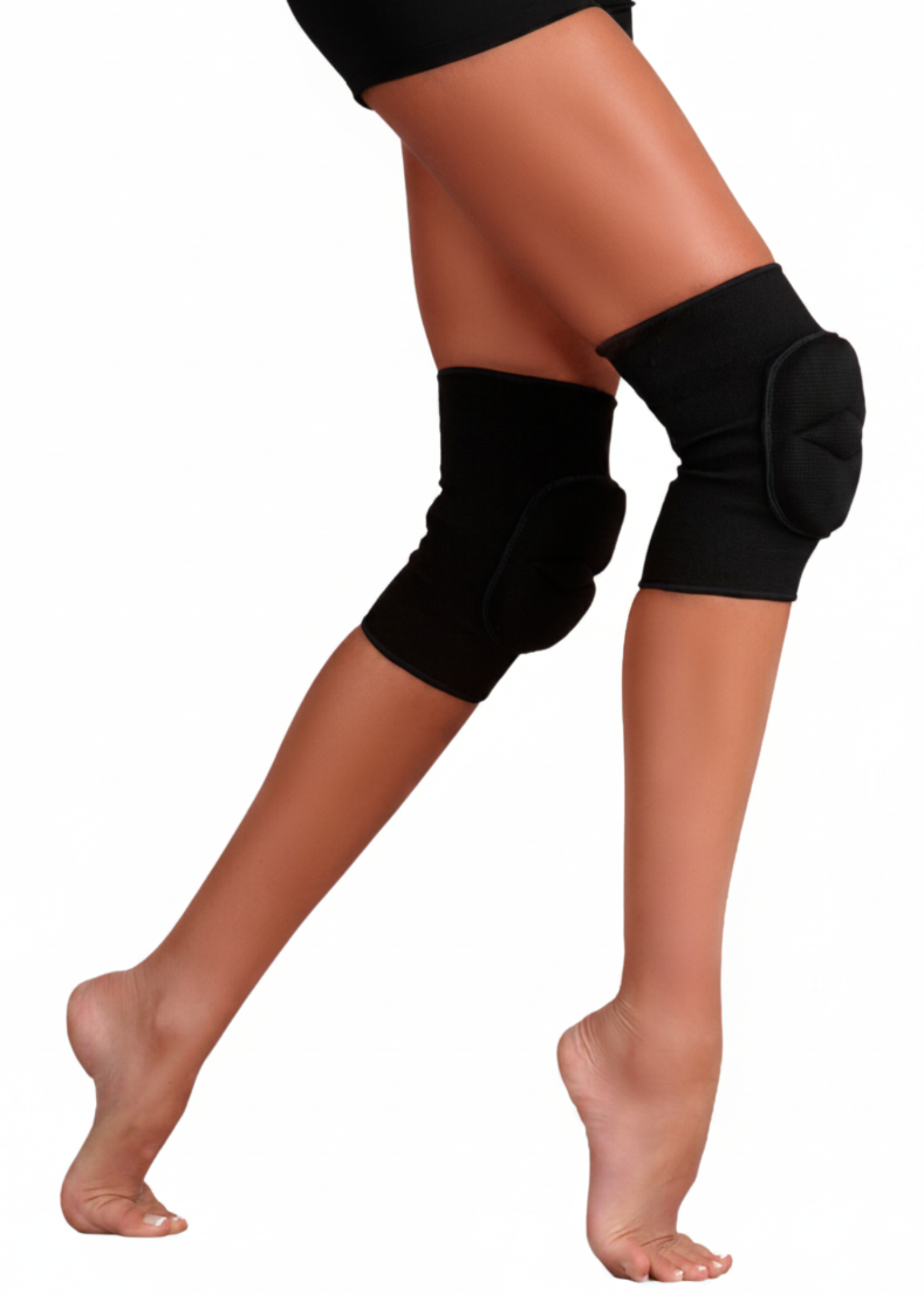 Knee Pads – SHDKNP black variant in-use