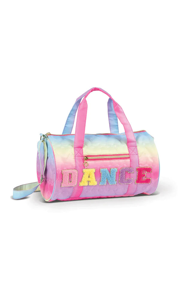 Rainbow Hearts Duffle - B24501 front view