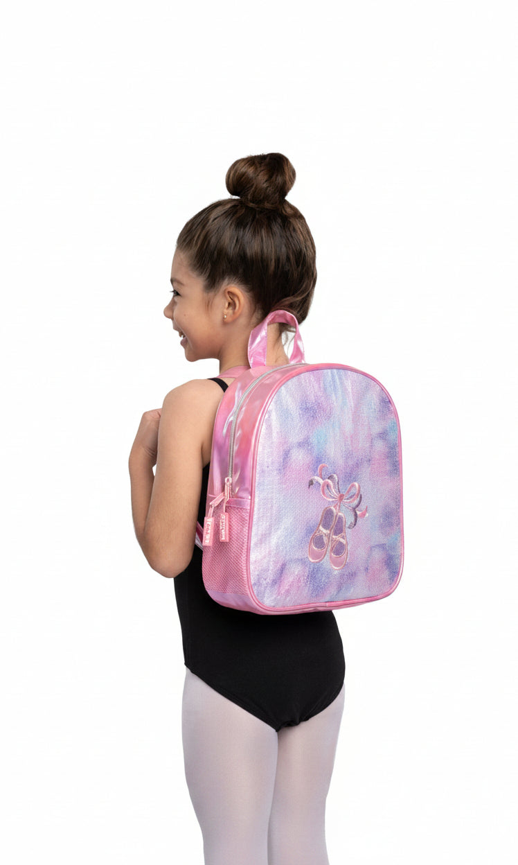 Emily Backpack Pink lifestyle view