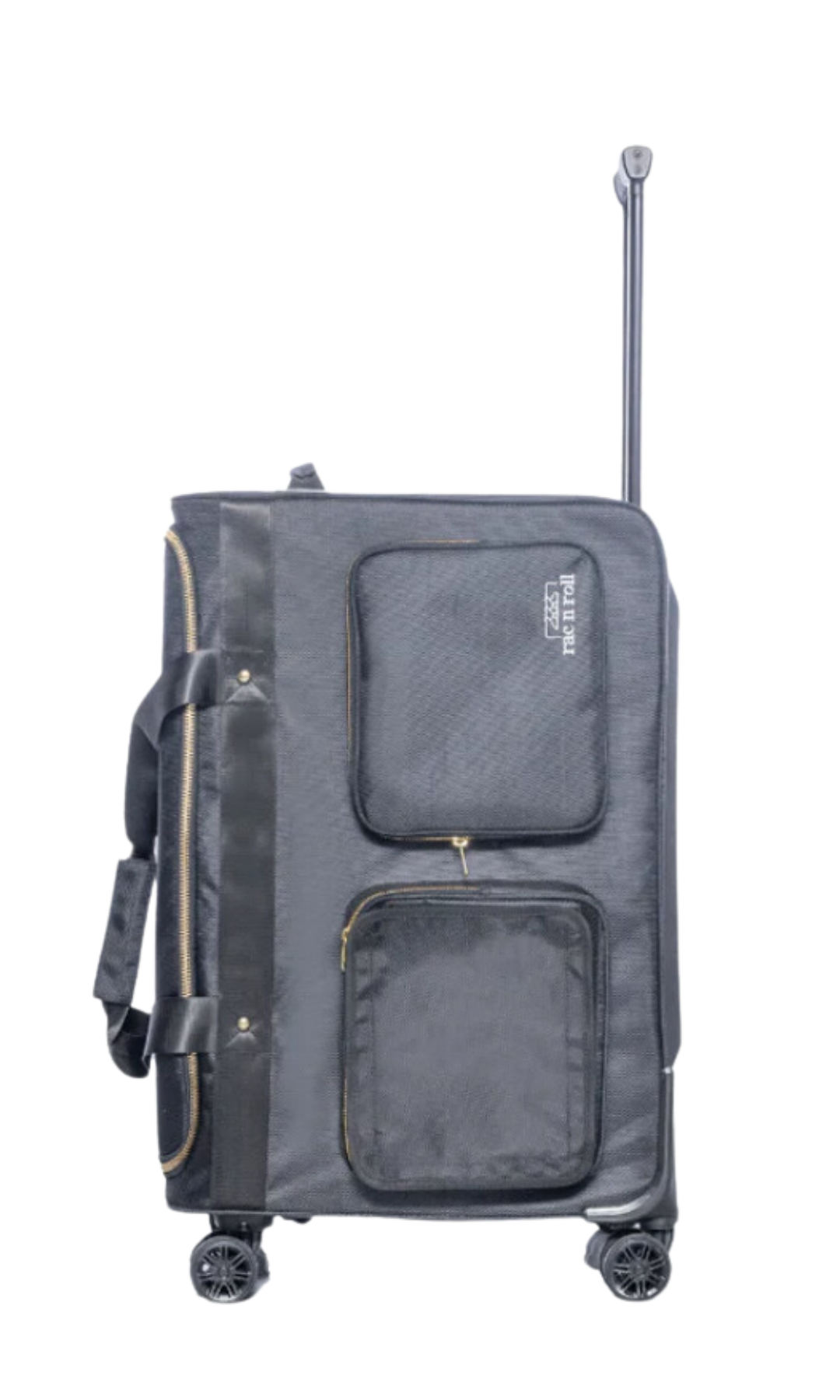 Medium Duffel with Built In Rack side view
